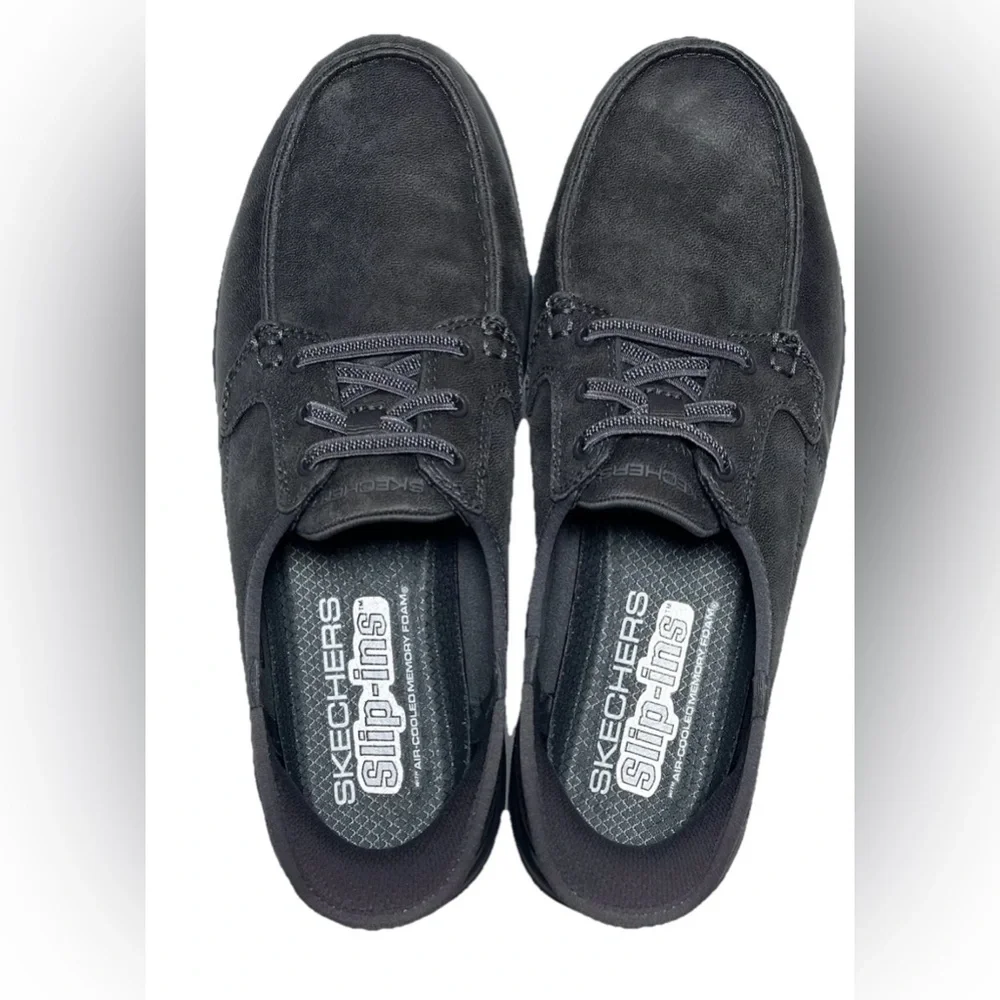 Skechers On The Go Flex Merit Slip In Shoes Charcoal Womens Size 8.5 NWOB Gray - Picture 5 of 8